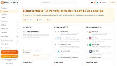 Hamster Tools - AI tool for Productivity & Management