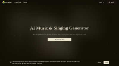 AI Singing - AI tool for Content Creation