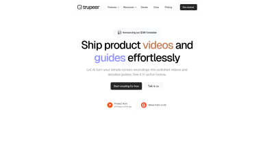 Trupeer - AI tool for Content Creation