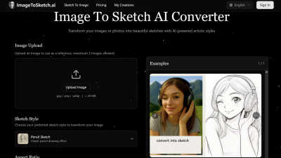 Image To Sketch AI - AI tool for Image & Photo