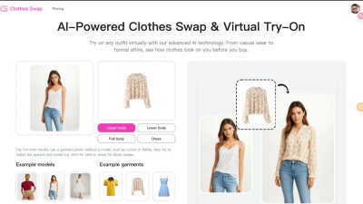 clothes swap ai - AI tool for Image & Photo