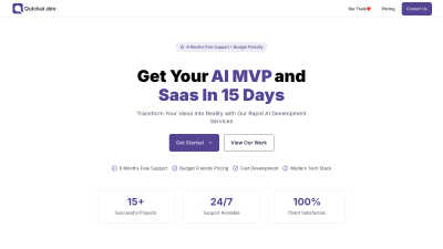 QuickaiDev - AI tool for Business & Finance