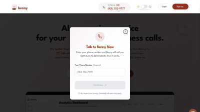 Ask Benny - AI tool for Business & Finance