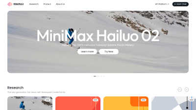 MiniMax AI - AI tool for Content Creation
