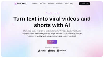 Viral Video - AI tool for Content Creation