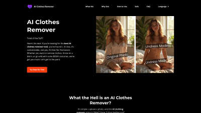 AI Clothes Remover - AI tool for Image & Photo