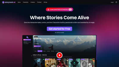 Storynest.ai - AI tool for Content Creation