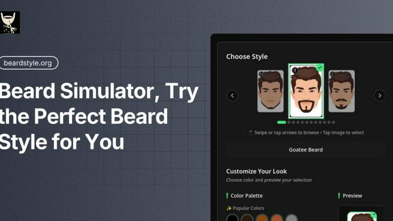 BeardStyle AI application interface and features
