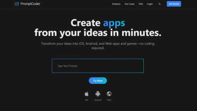 Prompt Coder - AI tool for No Code & Low Code