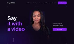 Captions Website