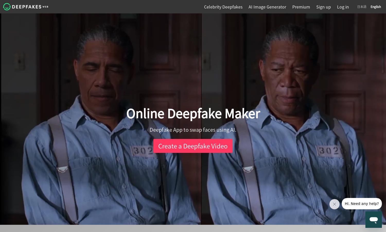 Deepfakes Web Website