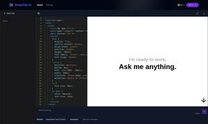 DeepSite AI Website