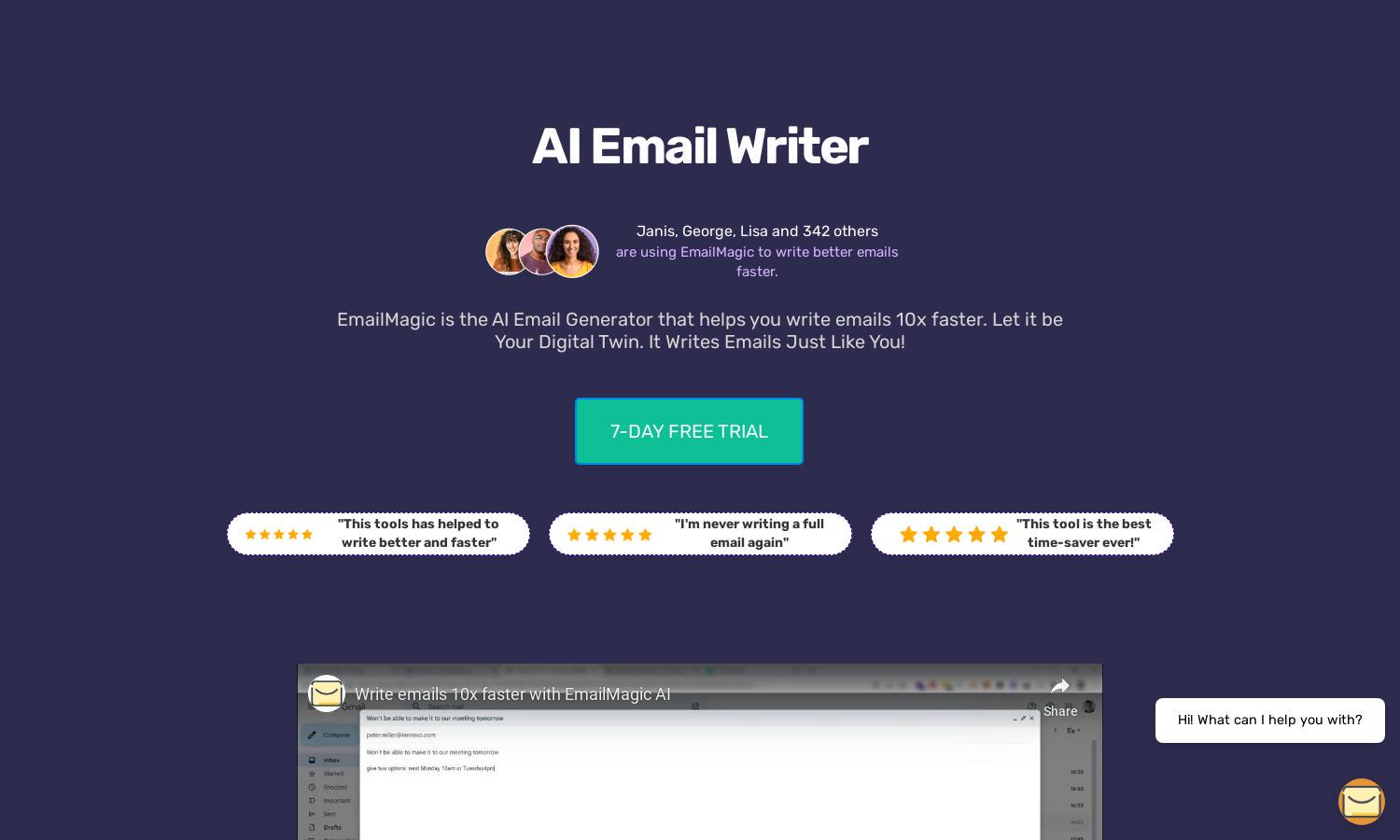 EmailMagic AI Website