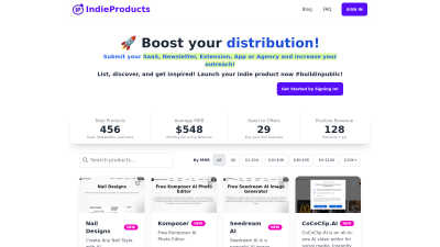 Indie Products - AI tool for Business & Finance