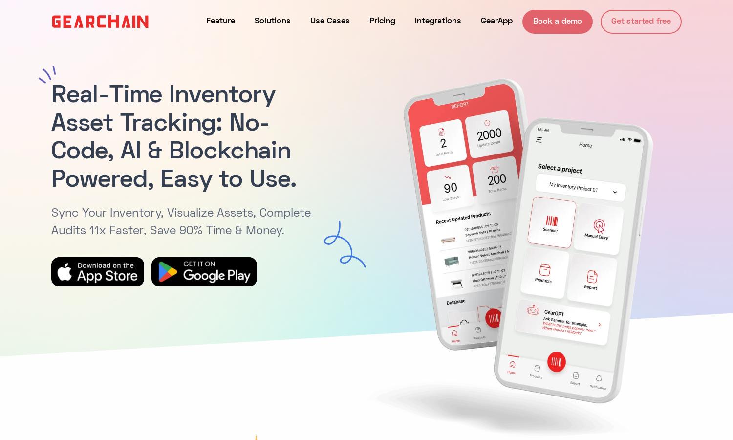 GearChain Website