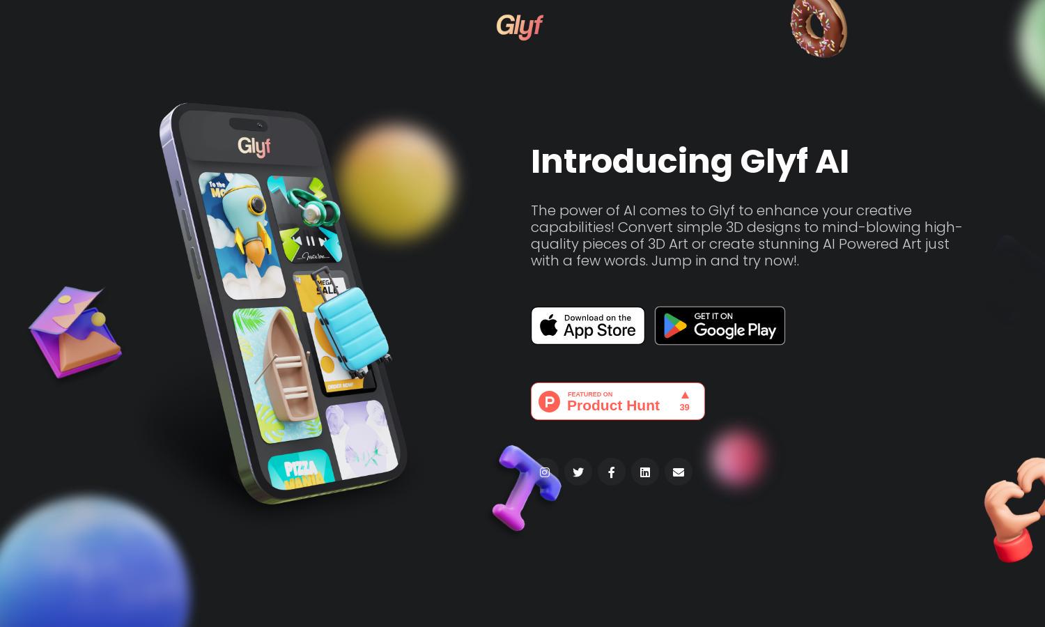 Glyf Website