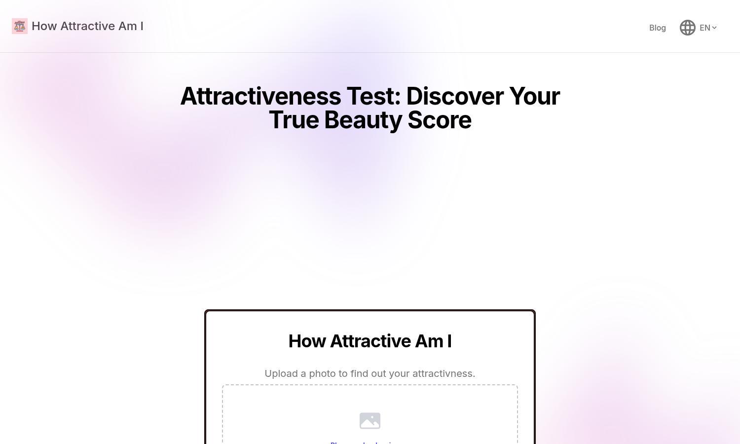 How Attractive Am I Website