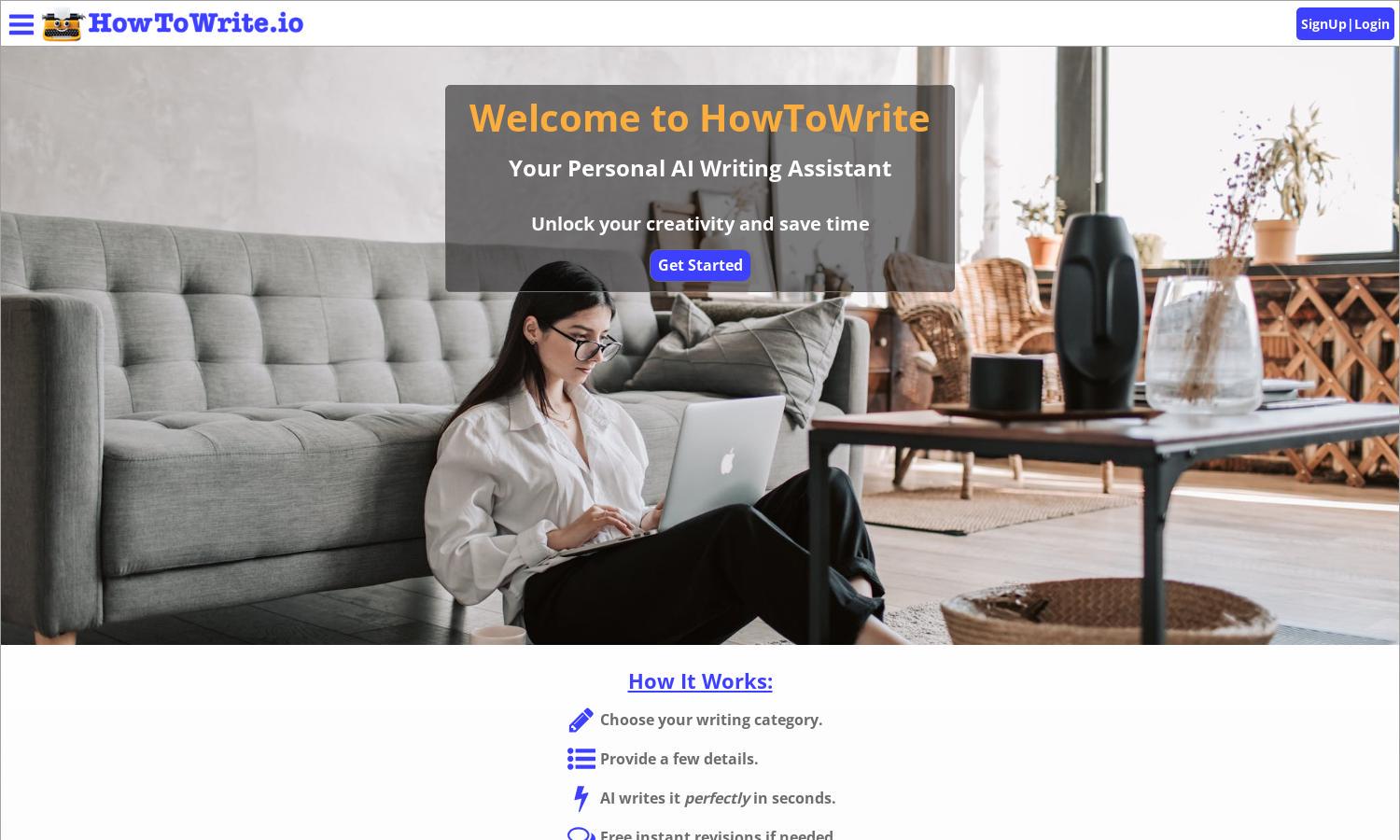 HowToWrite Website