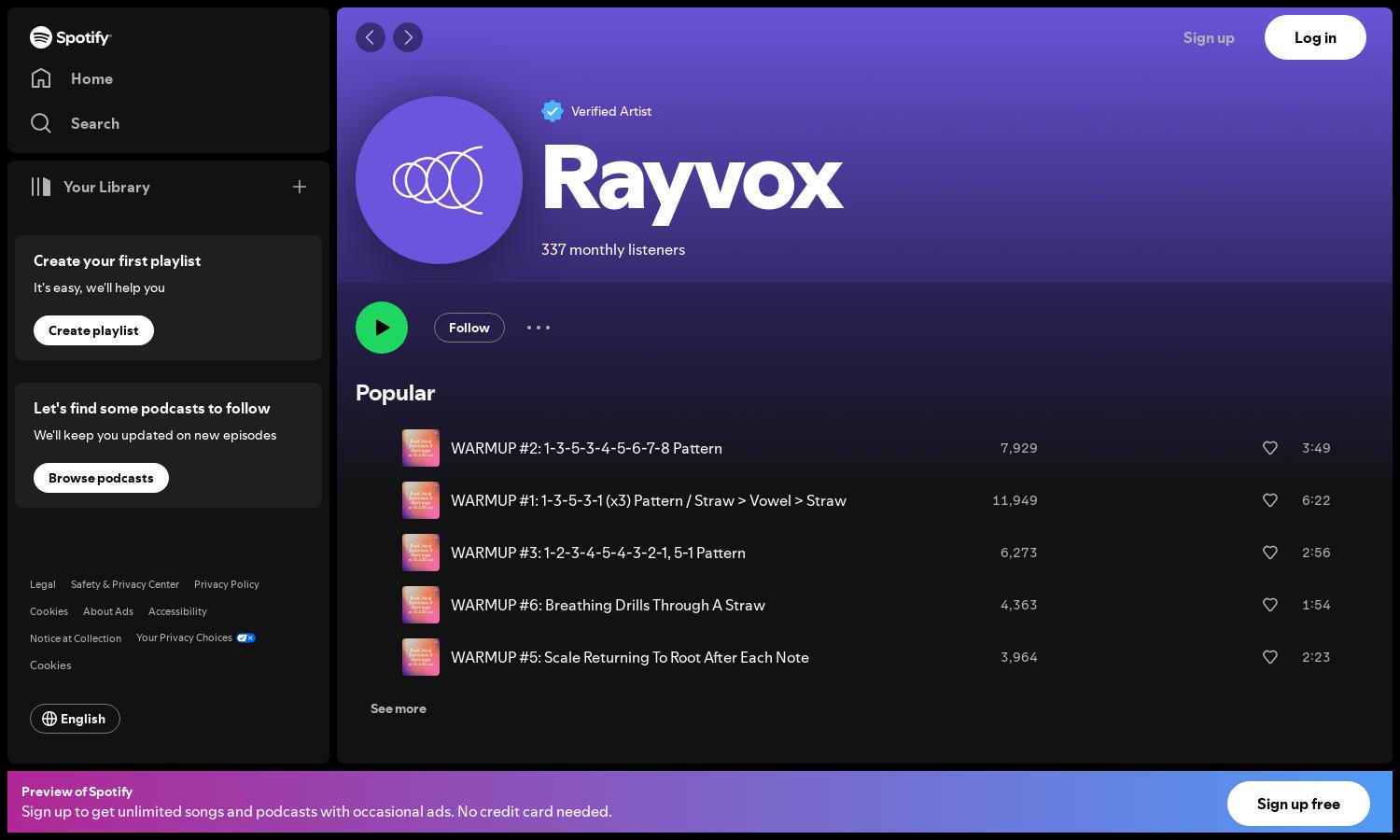 Rayvox Website