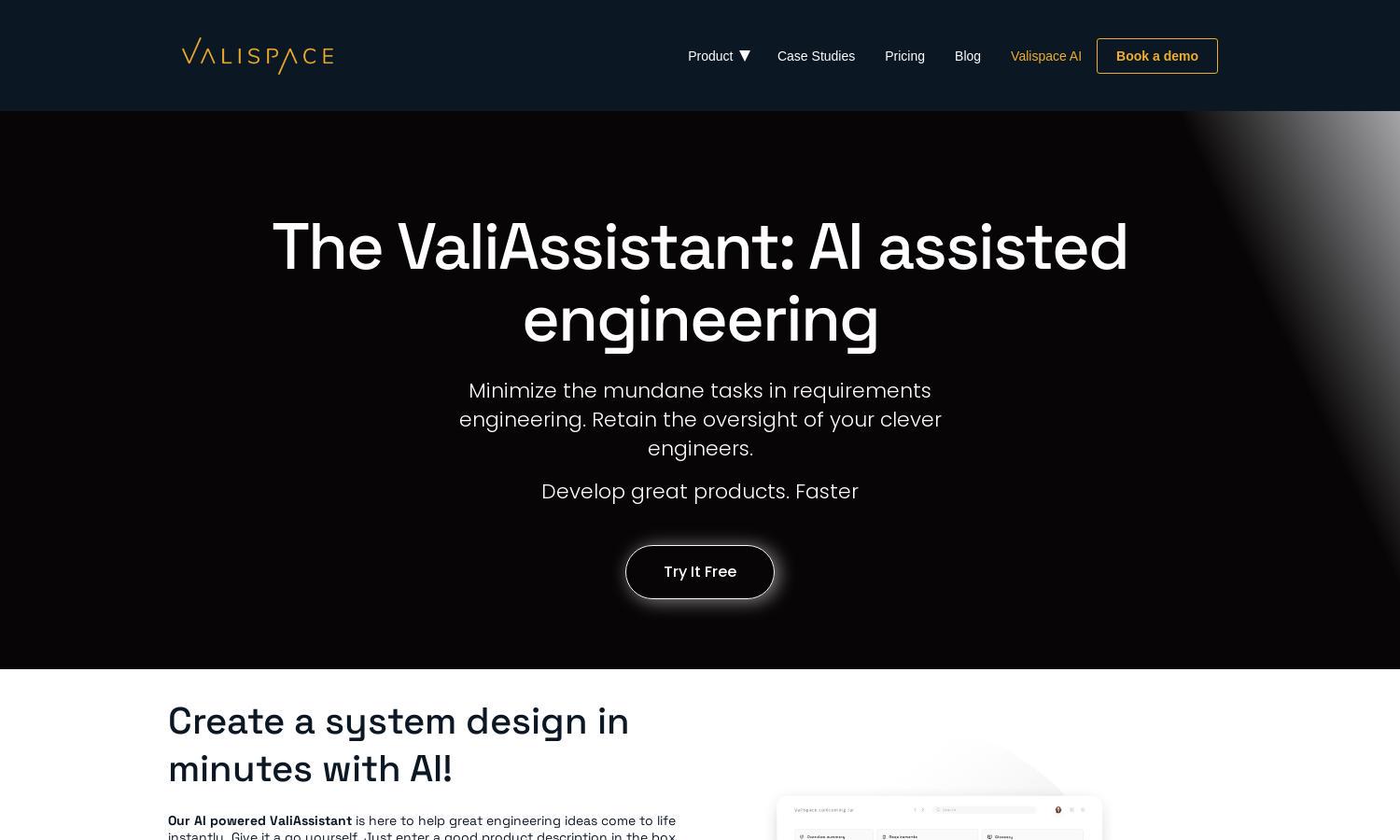 Valispace Website