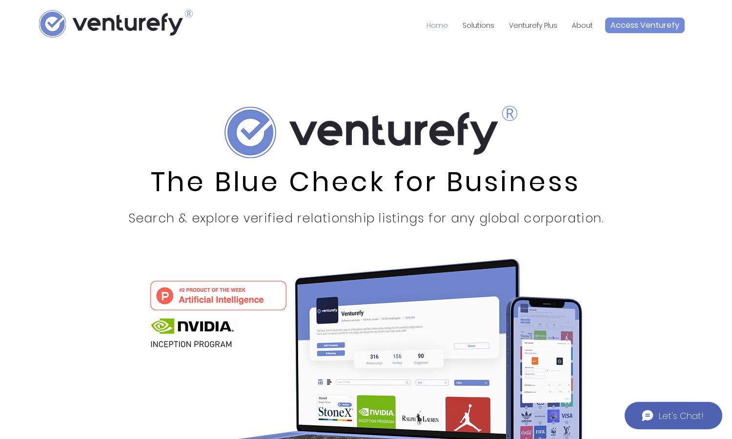 Venturefy Website