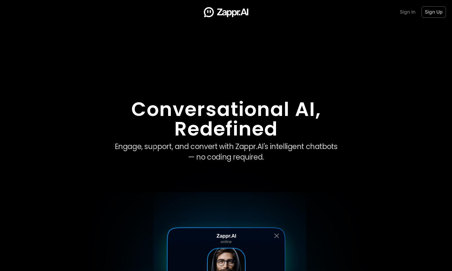 Zappr AI Website